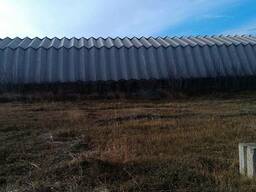 Ангар шатровый, алюминиевый 30х12 м.