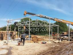 Каркас Ангару 12х36х6, зерносховище, склад, цех, навіс. ..