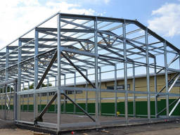 Ангары фермы склады зернохранилища металлоконструкции Сварочные работы