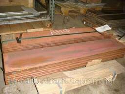 Аноды медные 10х200х800 мм АМФ, М1 ГОСТ 767-91