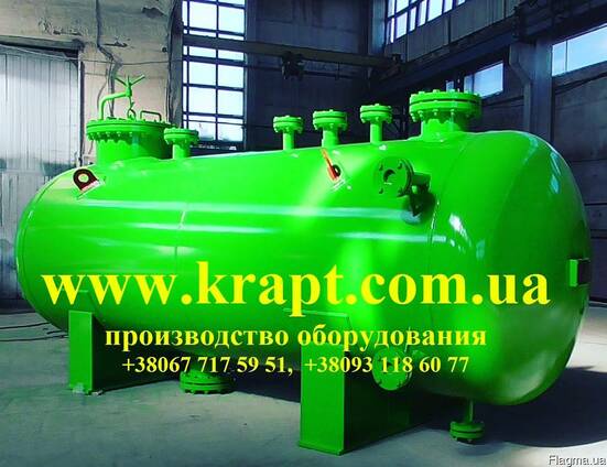 Аппараты емкостные цилиндрические для газовых и жидких сред 
