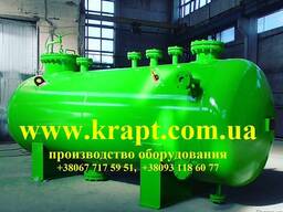 Аппараты емкостные цилиндрические для газовых и жидких сред 