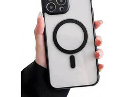 Apple Чохол Skin Clear Case with MagSafe для iPhone 14 Pro Black