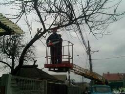 Аренда автовышки Киев. Аренда услуги автовышки Киев.