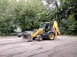 Аренда экскаватора погрузчика. Аренда jcb Киев.