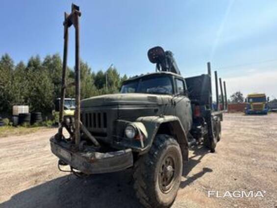 Аренда лесовоза ЗИЛ-131 с манипулятором