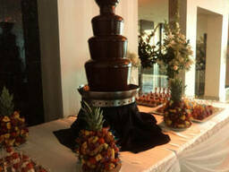 Аренда шоколадных фонтанов Днепропетровск(8-10кг)