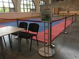 Аренда стоек ограждения с вытяжной лентой - фото 1