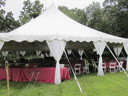Аренда свадебных шатров белых на свадьбу