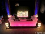 Аренда Светящейся светодиодной LED мебели - фото 3