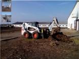 Аренда (услуги ) мини-погрузчика Bobcat, земляные работы - фото 2