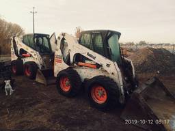 Аренда (услуги ) мини-погрузчика Bobcat, земляные работы