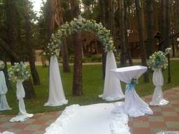 Арка венчальная, арка на свадьбу, прокат свадебной арки