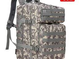 Тактический рюкзак IdealForce для армии и туризма — 45 л, водостойкий
