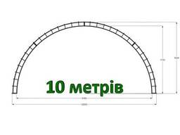 Арочний ангар серія "Аграрник" 10х33х5 (330 м²)