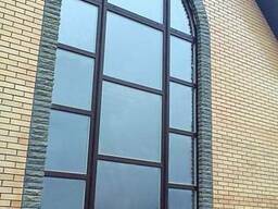 Арочные окна Rehau