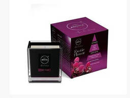 Ароматическая свеча Aroma Home Black Series Candles - Exotic Flower 155г