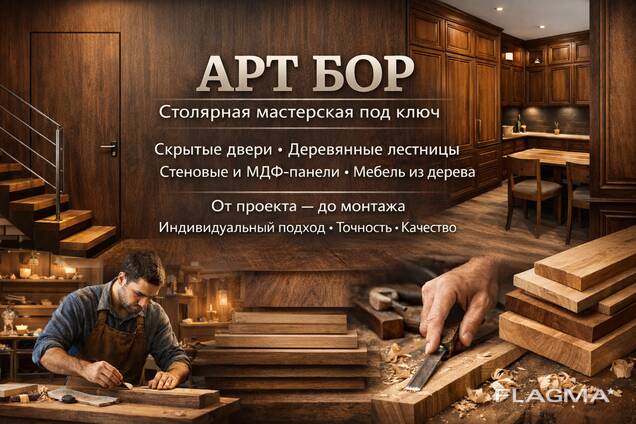 Виготовлення стінових панелей під ключ — столярна майстерня arbor, Київ