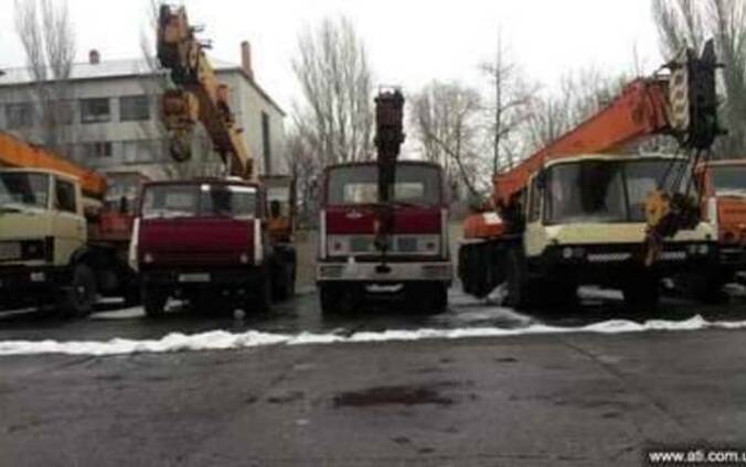 Автокран КС 4572 на Камазе 53213, 92г. в. Вылет стрелы 21,5м
