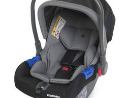 Автокресло бебикокон ME 1043 Newborn+ Royal Gray
