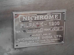Автомат фасовки розлива молока Nichrome Filpac 1200 Индия