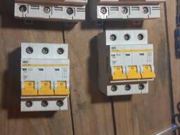 Автоматические выключатели IЕK ВА-47 C 32, В 40, С 50, С 100 б/у