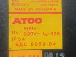 Автоматы АТ-00 , 500в. 220в. 32а. 1,6-2,5А , пр-во Болгария. -130шт, - фото 2