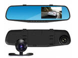 Автомобильное зеркало видеорегистратор для машины на 2 камеры Vehicle Blackbox DVR. ..