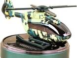 Автомобильный ароматизатор Камуфляжный вертолет с раздувом на солнечной панели +. .. - фото 3