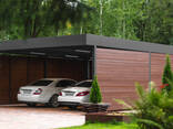 Автомобильный навес для парковки двух авто - фото 3