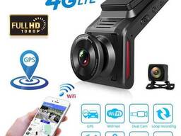 Автомобильный видеорегистратор с 4G + WIFI + GPS Nectronix K18, Full HD 1080P, с 2-мя. ..