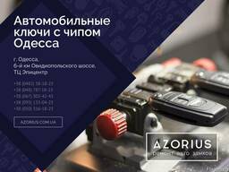 Автомобильные ключи с чипом Одесса