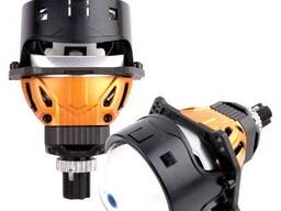 Автомобильные LED светодиодные линзы AMS Original A9 5500K 3.0 F/R