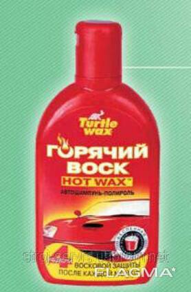 Автошампунь Turtle Wax "Горячий воск"
