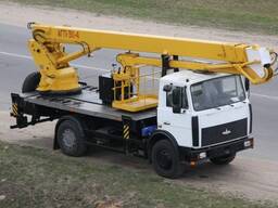 Автовишка оренда Обухів, послуги автовишки в Обухові.