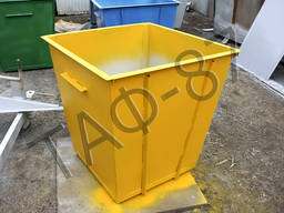Мусорный бак (контейнер) для ТБО объемом 0,75 м3 металл 1,2 мм