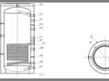 Бак накопительный для отопления SunSystem PR 2000 л - фото 2