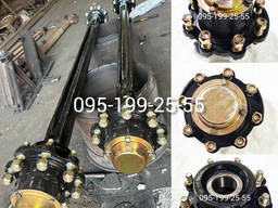 Балка задньої осі 2ПТС-4, КТУ-10. Маточина колеса 2ПТС-4, КТУ-10