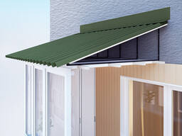 Балкон Односхилий Дах