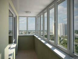 Балконы и лоджии расширение, остекление и утепление