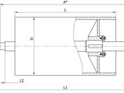 Барабан конвеєрний відгінний (відхиляючий) без букс - Опитувальний лист