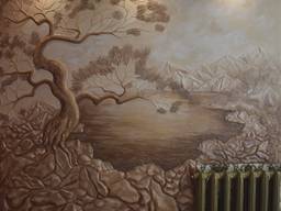 Барельєф, горельєф, художній розпис, рельєфне панно, картини