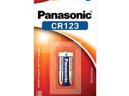 Батарейка Panasonic CR123 Photo Lithium 3V Battery