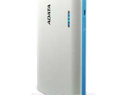 Батарея универсальная Adata PT100 10000mAh White-Blue. ..