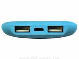 Батарея универсальная CoolUp CU-V8 6000mAh Blue. .. - фото 2