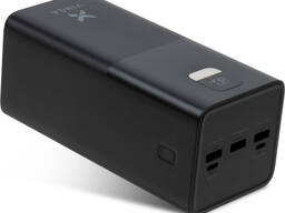 Батарея универсальная Vinga 50000 mAh 22.5W Display Black, Внешний аккумулятор, powerbank