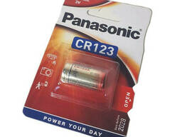 Батарейка Panasonic CR123A 3V 1600 mAh