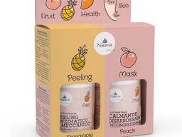 Bema Cosmetici Набір пілінг+Маска, TM Naturys, з 2 од. (Пілінг для обличчя з ананасом;. ..