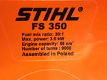 Бензокоса Stihl FS 350 Польша. Мощная 4,8 л. с. Мотокоса Жми - фото 3