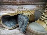 Берці черевики тактичні шкіряні зимові KIBORG KOYOT колір коричневий койот - фото 2